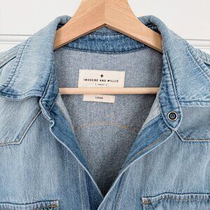 Imogene + Willie Leah Pearl Snap Denim Shirt